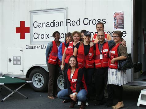 red cross volunteer